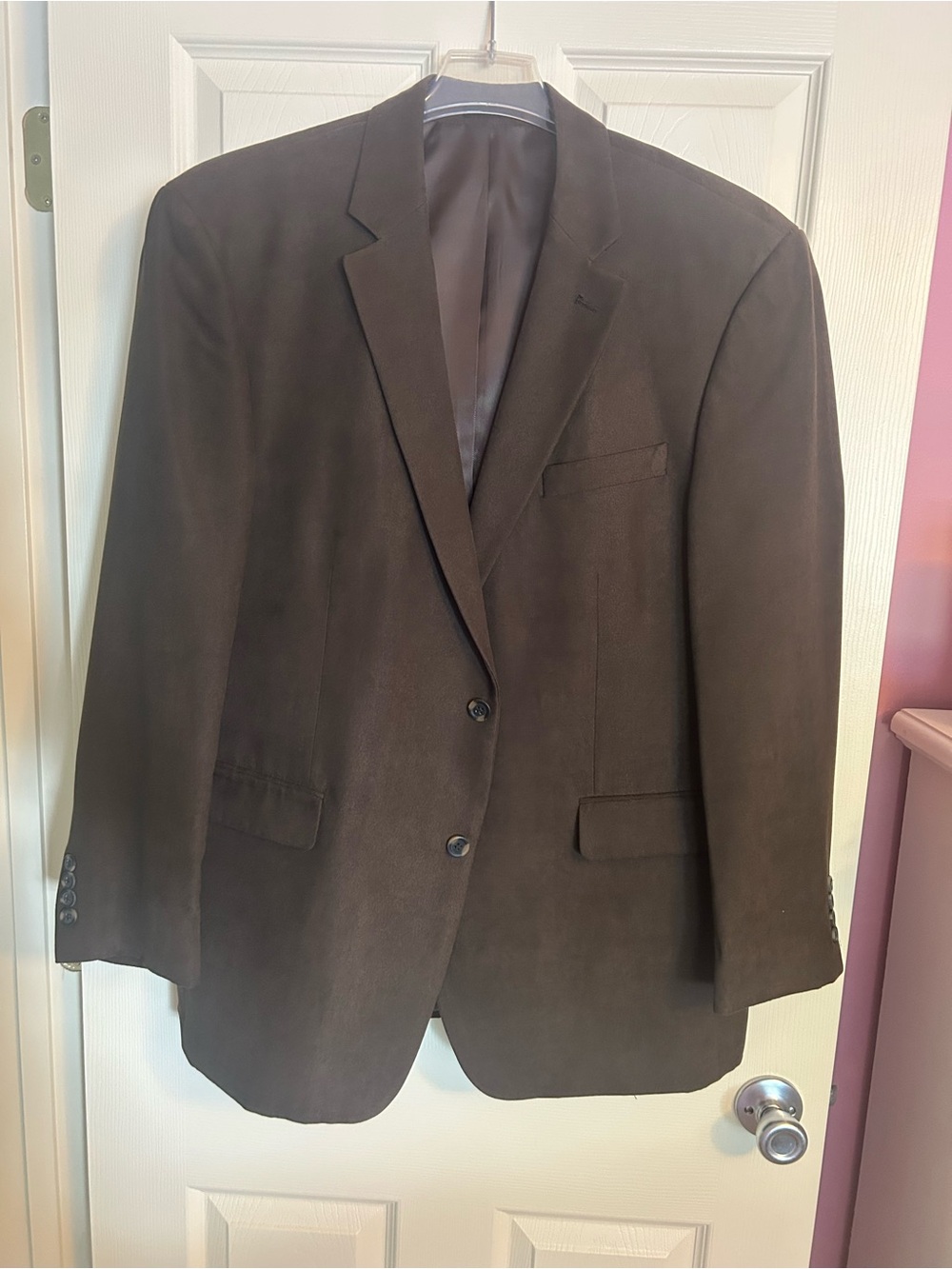 Andrew Fezza dark brown Two-Button Blazer